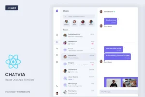 Mua Chatvia - React Chat App Template giá rẻ