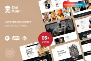 Mua Chefmaster - Restaurant WordPress Theme giá rẻ