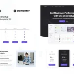 Chip – SaaS & Tech Startup Elementor Template Kit