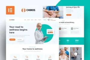 Mua Chiros - Chiropractic Elementor Pro Template Kit giá rẻ