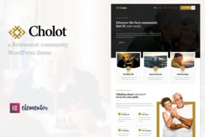 Mua Cholot - Retirement Community WordPress Theme giá rẻ