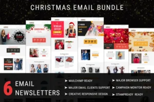 Mua Christmas - Responsive Email Newsletter Templates giá rẻ