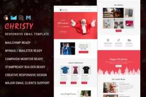 Mua Christy - Christmas Email Newsletter Template giá rẻ