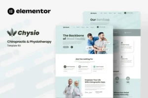 Mua Chysio - Chiropractic & Physiotherapy Elementor Template Kit giá rẻ