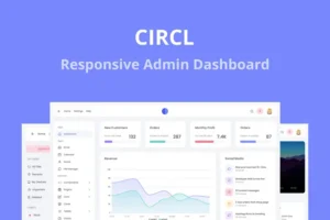 Mua Circl - Responsive Admin Dashboard Template giá rẻ
