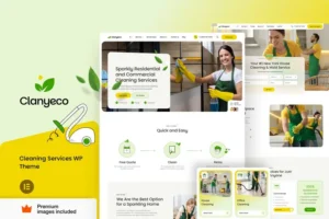 Mua ClanyEco– Cleaning Services WordPress Theme giá rẻ