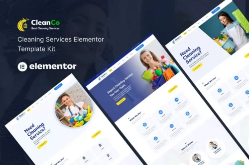 Mua Cleanco – Cleaning Service Elementor Template Kit giá rẻ