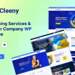 Cleaning Services & Repair Company WordPress Theme