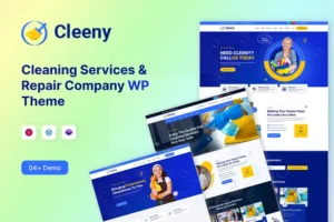 Mua Cleaning Services & Repair Company WordPress Theme giá rẻ