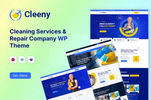 Mua Cleaning Services & Repair Company WordPress Theme giá rẻ