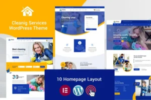 Mua Cleanu - Cleaning Services WordPress Theme giá rẻ
