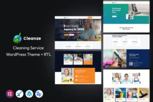 Mua Cleanze - Cleaning Service WordPress Theme giá rẻ