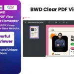 Clear PDF View Addon For Elementor