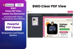 Mua Clear PDF View Addon For Elementor giá rẻ