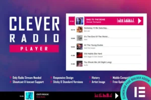 Mua CLEVER - HTML5 Radio Player & History - Elementor giá rẻ
