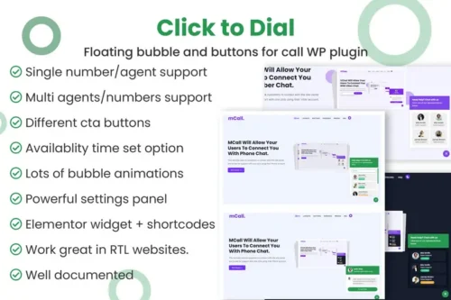 Mua Click to dial - Direct call from website WordPress giá rẻ