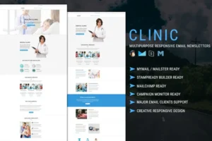 Mua CLINIC - Multipurpose Responsive Email Template giá rẻ