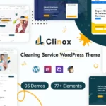 Clinox – Cleaning Services WordPress Theme