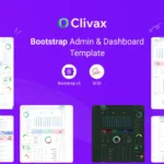 Clivax – Bootstrap 5 Admin & Dashboard Template
