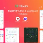 Clivax – CakePHP Admin & Dashboard Template
