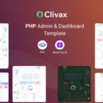 Clivax – PHP Admin & Dashboard Template