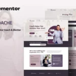 Coache – Content Creator Mentor Elementor Template Kit