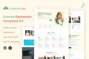Mua Coaching Lab - Coaching Center Elementor Template Kit giá rẻ