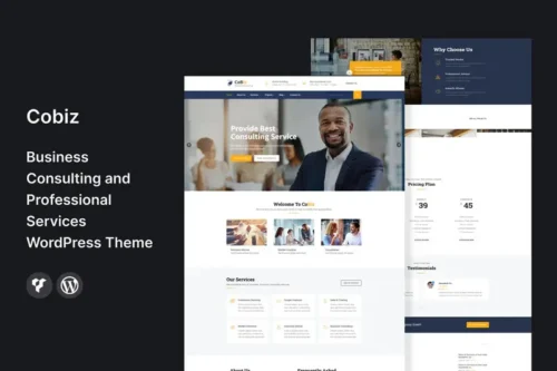 Mua Cobiz -Business Consulting WordPress Theme giá rẻ