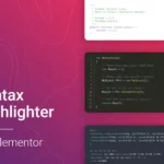 Code Syntax Highlighter for Elementor