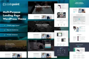 Mua CodePoint - Landing Page WordPress Theme giá rẻ