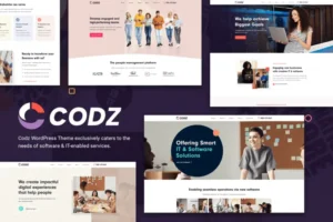 Mua Codz - Software & IT Services Theme giá rẻ