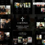 Coffino – Funeral Home Services & Cremation Elementor Pro Template Kit