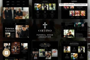 Mua Coffino - Funeral Home Services & Cremation Elementor Pro Template Kit giá rẻ