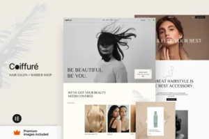 Mua Coiffure - Hair Salon & Barber WordPress Theme giá rẻ