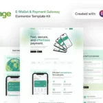 Coinage – E-Wallet & Payment Gateway Elementor Pro Template Kit