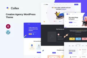 Mua Collax - Creative Agency WordPress Theme giá rẻ