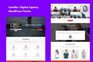 Mua Comilla - Digital Agency One Page WordPress Theme giá rẻ
