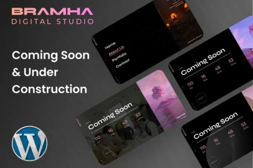 Mua Coming Soon & Under Construction WordPress Theme giá rẻ
