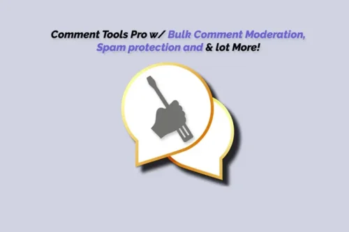 Mua Comment Tools - Auto Moderation, Spam Protection giá rẻ