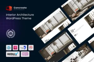 Mua Concreate - Interior Architecture WordPress Theme giá rẻ