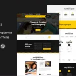 Conexi – Taxi Booking Service WordPress Theme