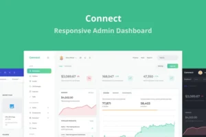 Mua Connect - Responsive Admin Dashboard Template giá rẻ