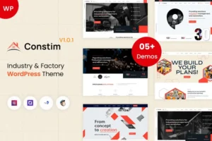 Mua Constim - Industry & Factory WordPress Theme giá rẻ