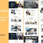 ConsTimes – Consulting Business WordPress Theme