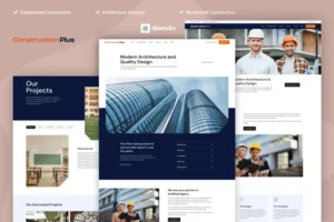 Mua Construction Plus - Construction Elementor Pro Template Kit giá rẻ