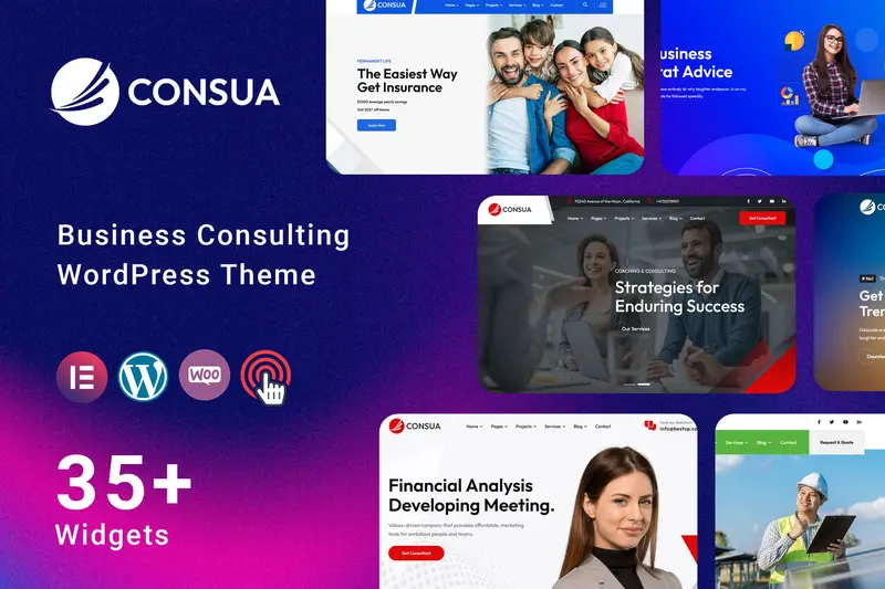 Mua Consua - Business Consulting WordPress giá rẻ