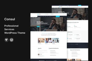 Mua Consul - Professional Services WordPress Theme giá rẻ