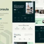 Consula – Business and Finance Consulting Elementor Template Kit