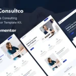 Consultco – Consulting Business Elementor Template Kit