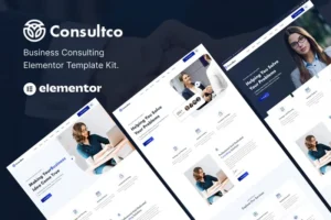 Mua Consultco – Consulting Business Elementor Template Kit giá rẻ